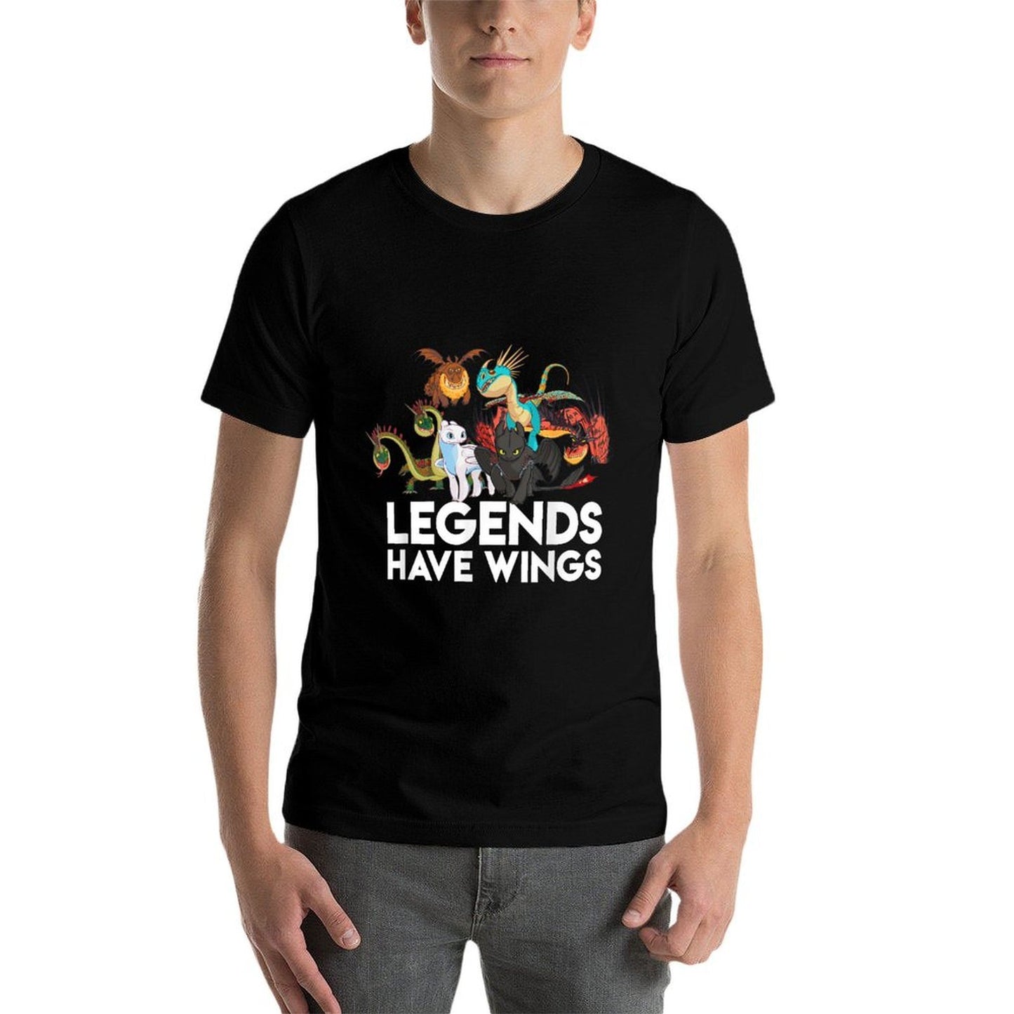 How To Train Your Dragons 3 Hidden World Legends Have Wings  Odor-resistant T-Shirt