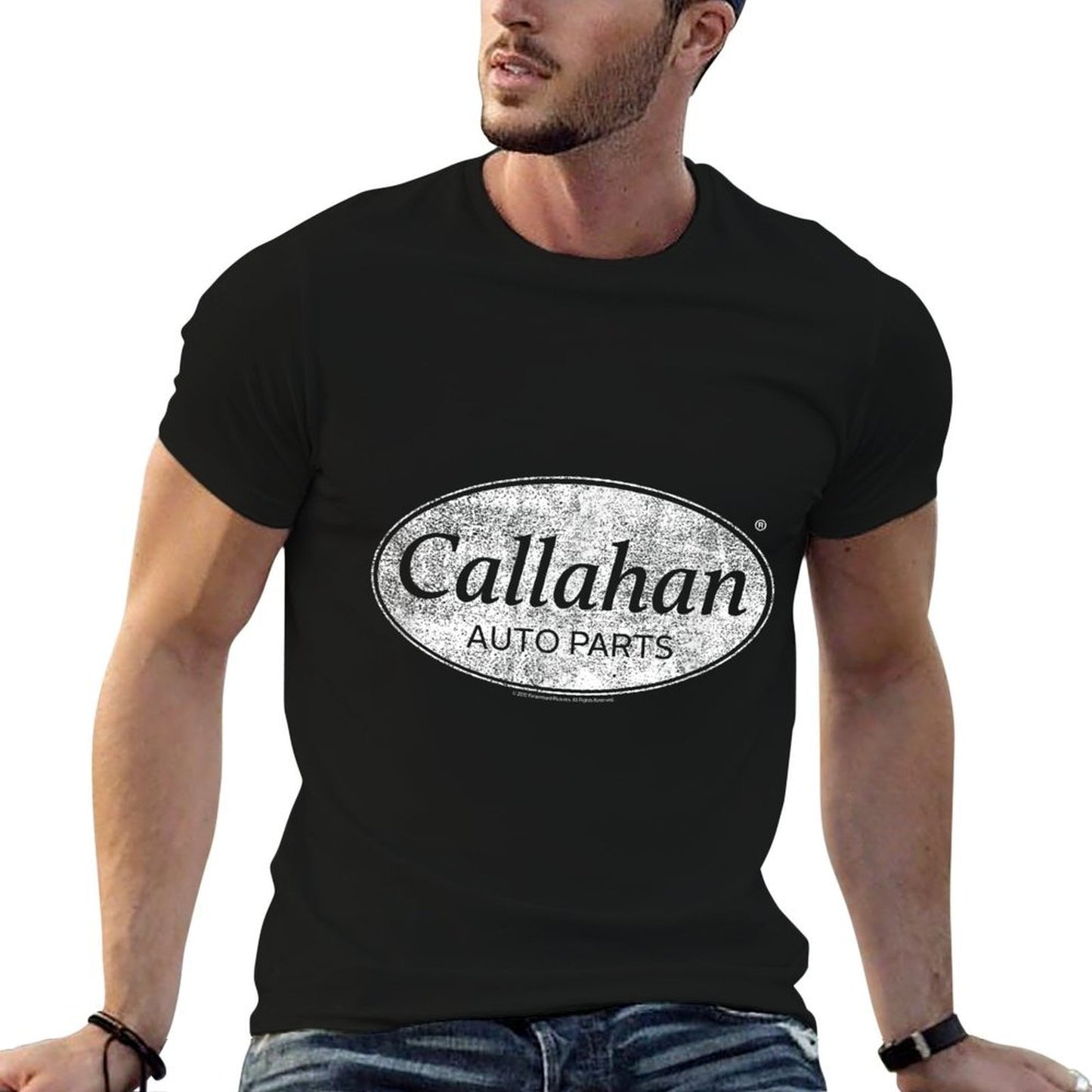 Tommy Boy Callahan Auto Parts Distressed  Classic T-Shirt