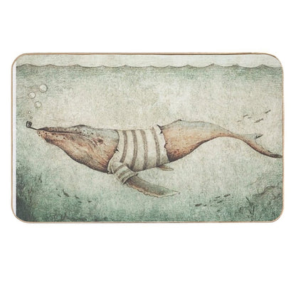 Sailor of The Deep Ocean  Easy To Clean Bath Mat