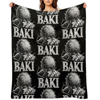 Baki Hanma Versatility Throw Blanket
