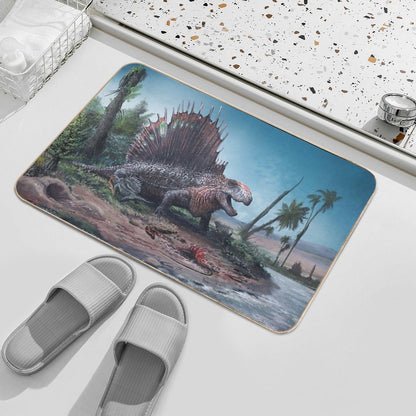 Dimetrodon  Stain-Proof Bath Mat
