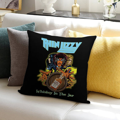 Thins Liz.zy Whis.key In The Jarr Soft Ultra-Soft Texture Throw Pillow