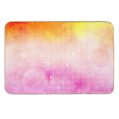 Subtle Lesbian Pride Design  Rapid-Drying Bath Mat
