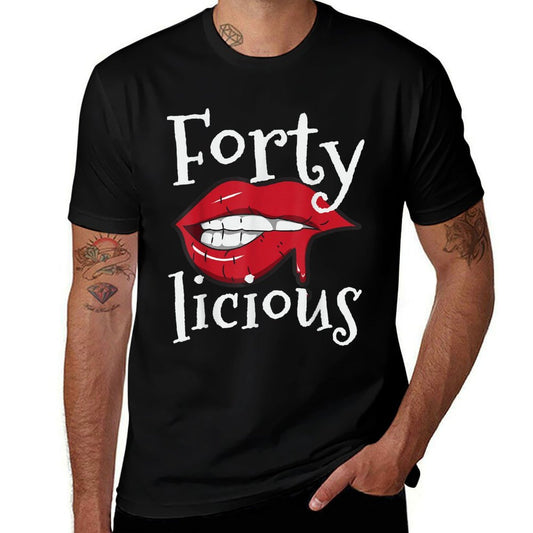 40th Birthday  Trendy Pattern T-Shirt