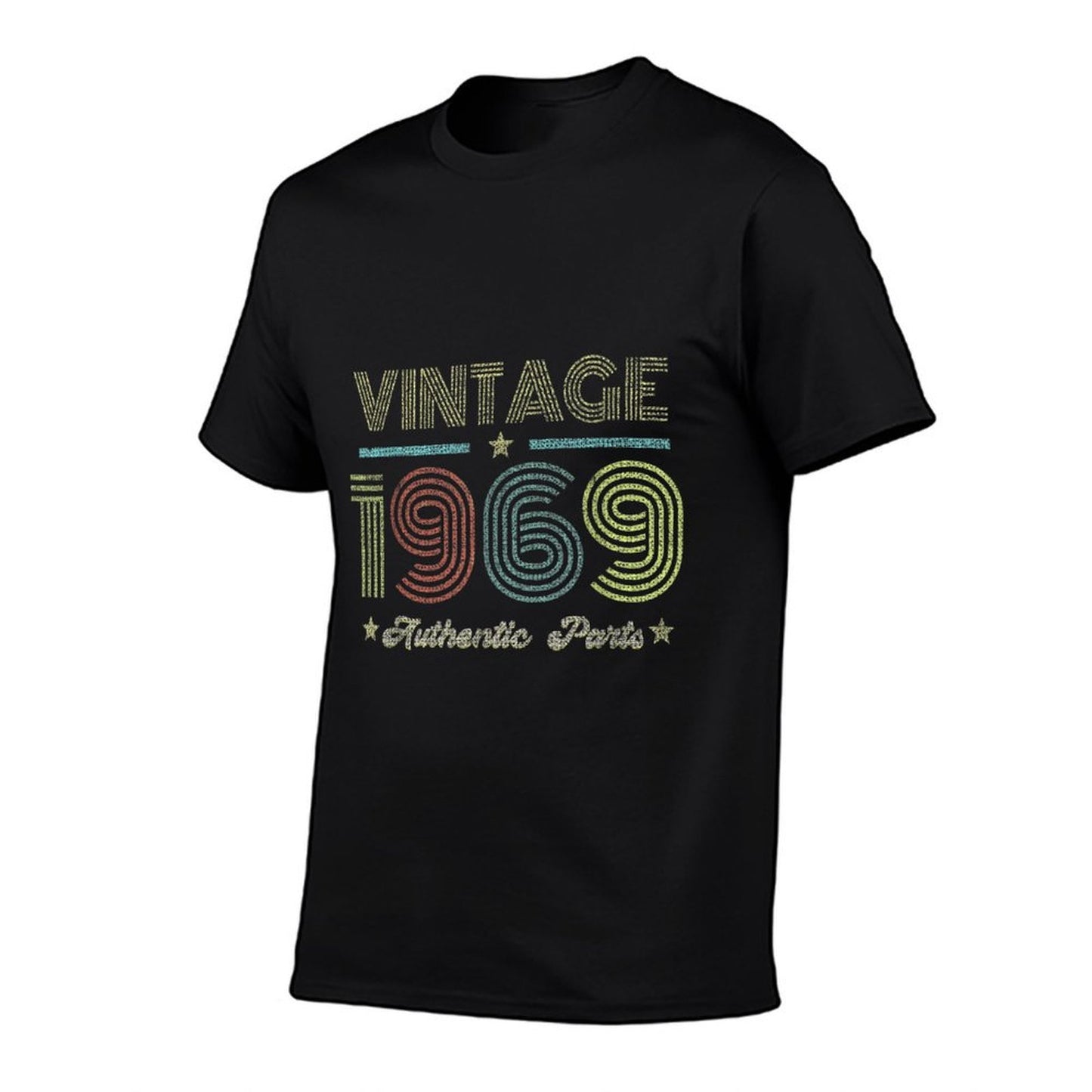 Vintage 1969 50th Birthday  Oversized Silhouette T-Shirt