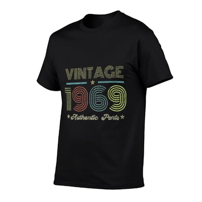 Vintage 1969 50th Birthday  Oversized Silhouette T-Shirt