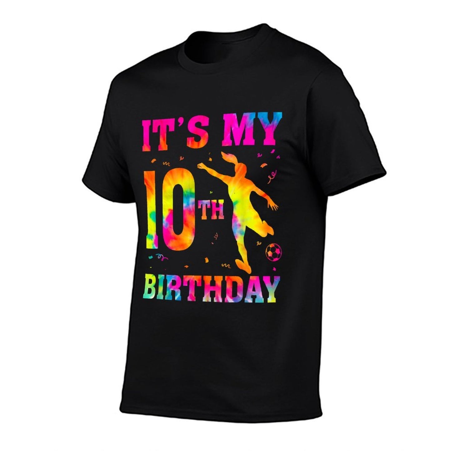 It's My 10th Birthday Soccer 10 Year Old Party Soccer Player  Eco-friendly Material T-Shirt