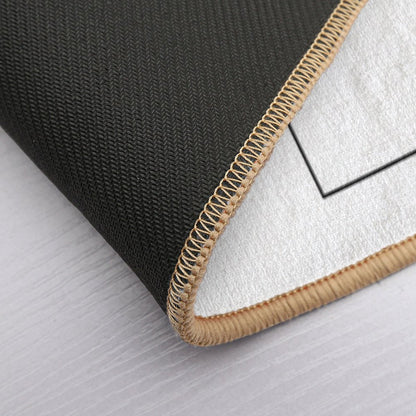 Shower 489 Watercolor Map Yoga Quote Definition De  Versatile Bath Mat