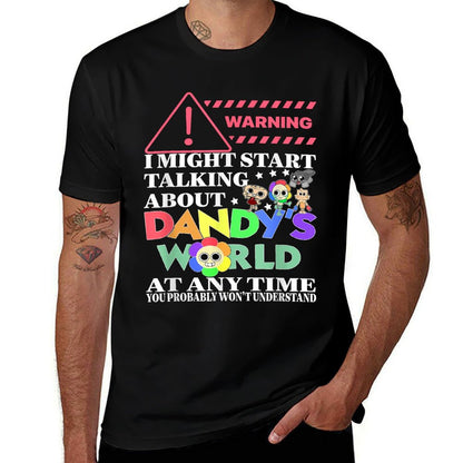 Dandy's World Characters Funny For Men Women Kids High-quality Stitching T-Shirt