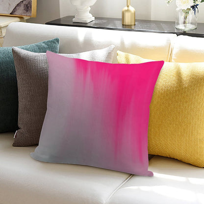 SIN Soft Short Plush Fabric Throw Pillow