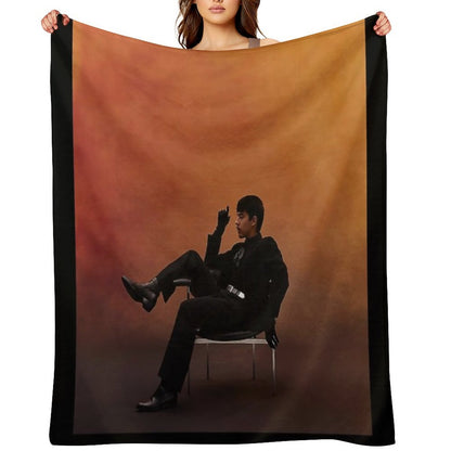 Ivan Cornejo Mirada Shrink-resistant Throw Blanket