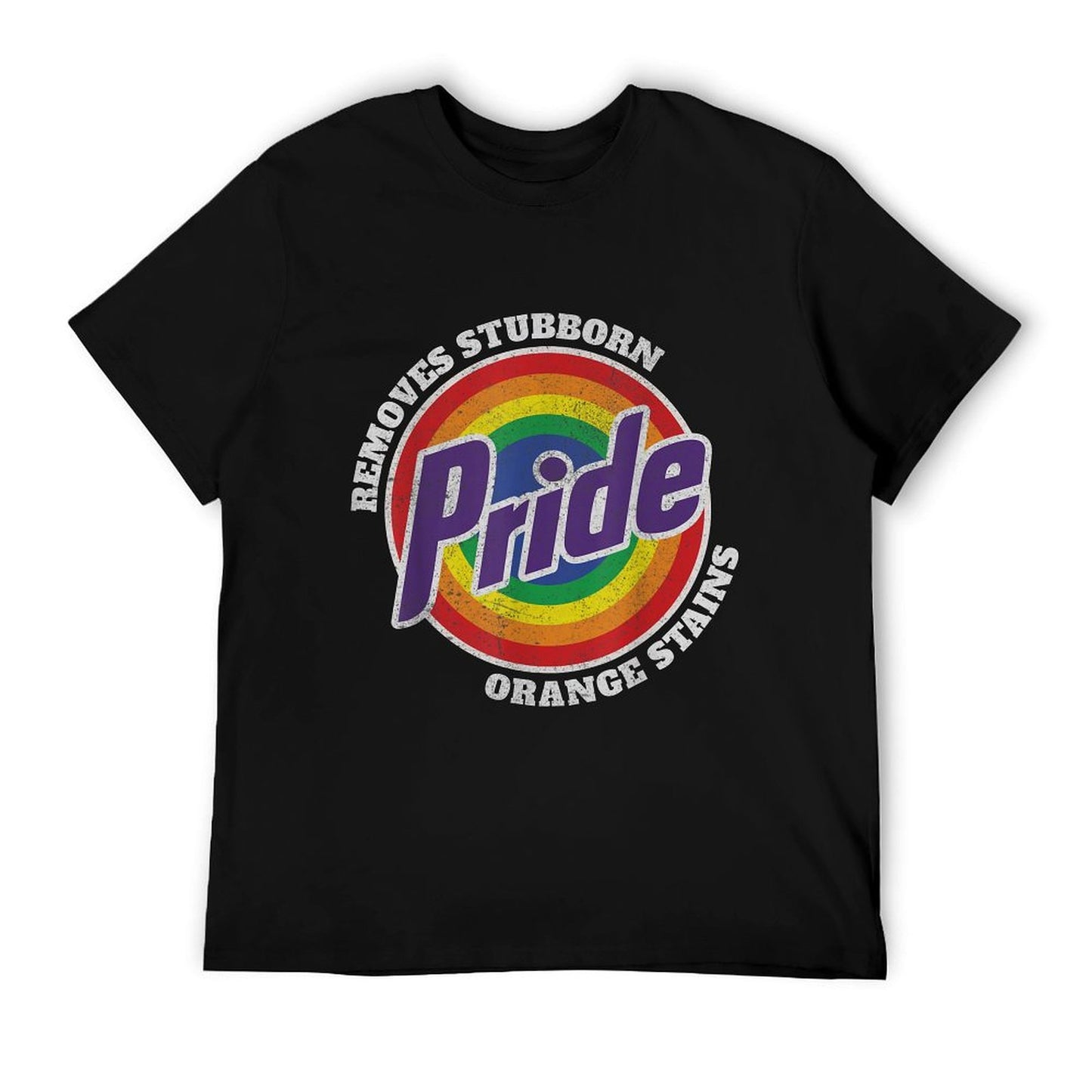 Resist Trump Remove Stubborn Orange Stains Pride Month LGBTQ Easy-care T-Shirt