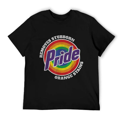 Resist Trump Remove Stubborn Orange Stains Pride Month LGBTQ Easy-care T-Shirt