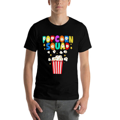 Popcorn Squad Movie Theater Lover Theatre Nerd  Durable T-Shirt