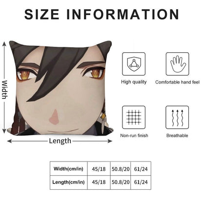 Zhongli Soft Durable Construction Throw Pillow