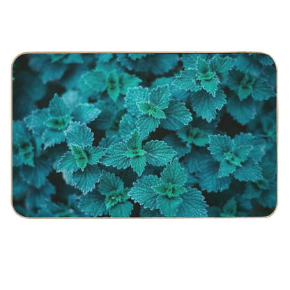 Cold Green  Fade-Resistant Bath Mat