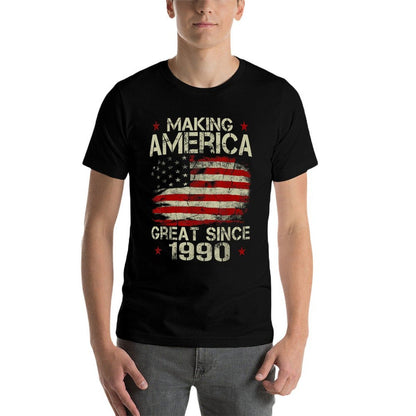 Making America Great Since 1990 Vintage Gifts 30th Birthday  Stretchy T-Shirt