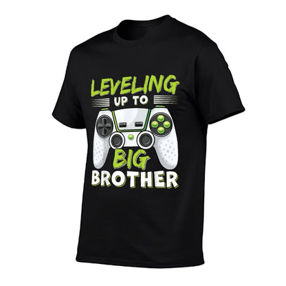 Leveling Up to Big Brother Oversized Silhouette T-Shirt