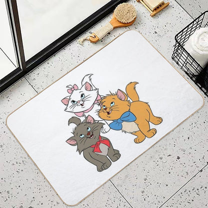 Marie Cat Aristocats  Non-Slip Bath Mat
