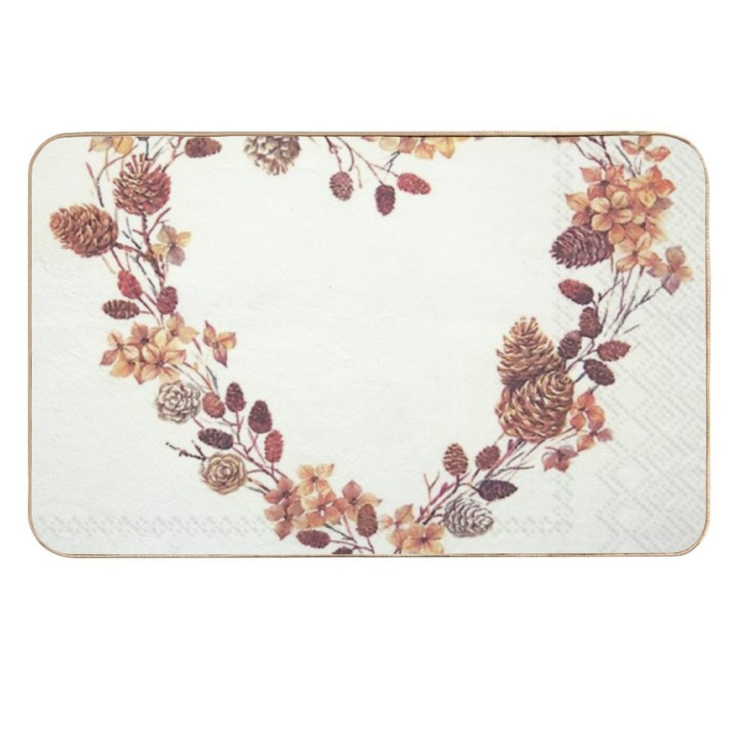 Heart of God.  Slip-Resistant Bath Mat