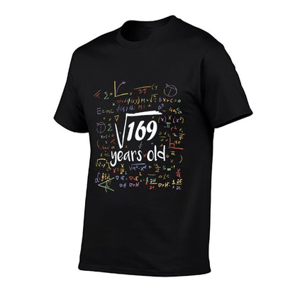 Square Root Of 169 - 13th Birthday 13 Year Old Math Bday  Classic T-Shirt