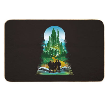 Book of Wizard  Non-Slip Bath Mat