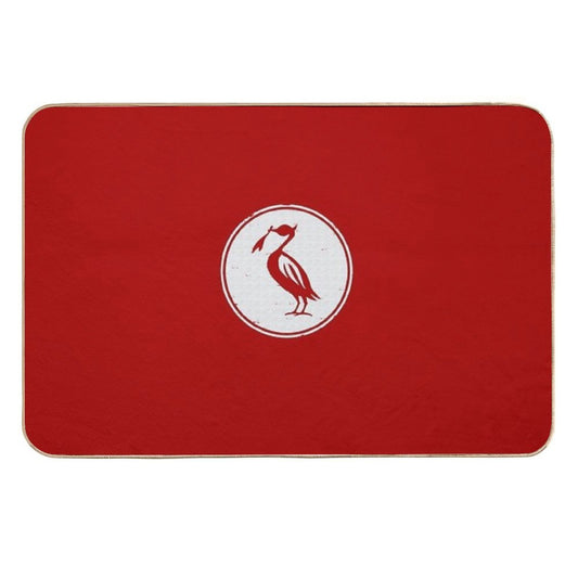 Retro Liverbird  Multi-Purpose Bath Mat