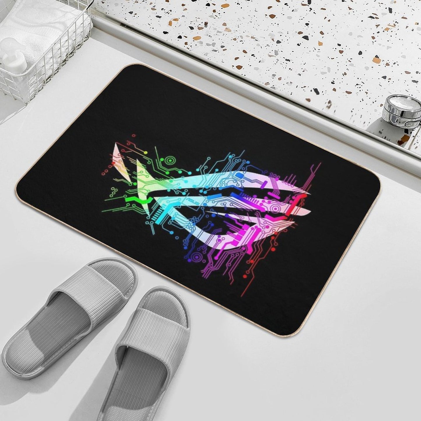 Asus Rog  Easy Maintenance Bath Mat