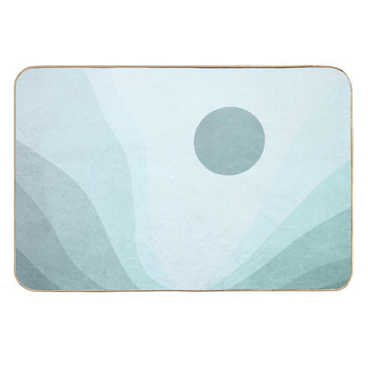 Blue Sun Landscape Durable Bath Mat