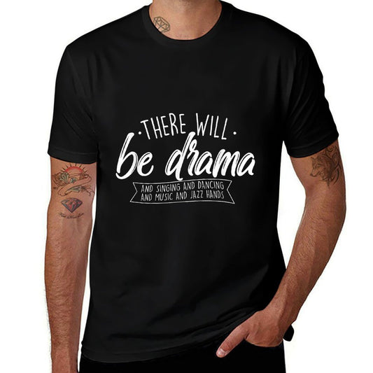There Will Be Drama - Theatre Musical Actor Stage Performer  Polyester Blend T-Shirt