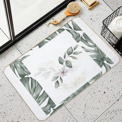 Flowers in The Jungle  High-Traffic Bath Mat