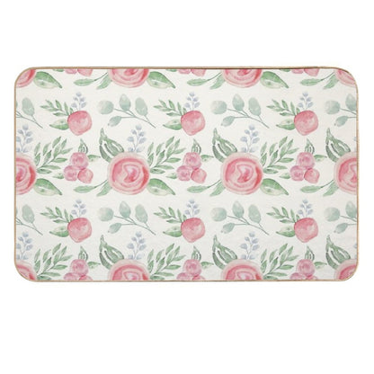 Water Color Pattern  Pet-Safe Bath Mat