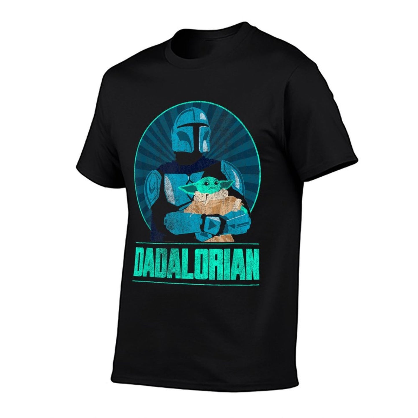 Star Wars The Mandalorian Fathers Day Dadalorian Retro  Trendy Pattern T-Shirt