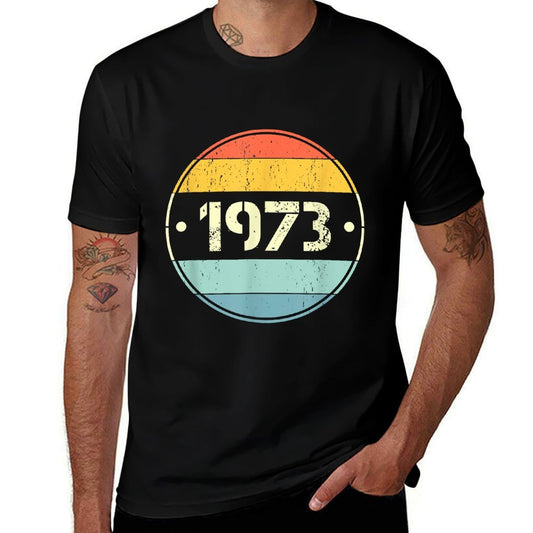 Vintage 50th Birthday Decorations Men Funny 1973 50 Birthday  Durable T-Shirt