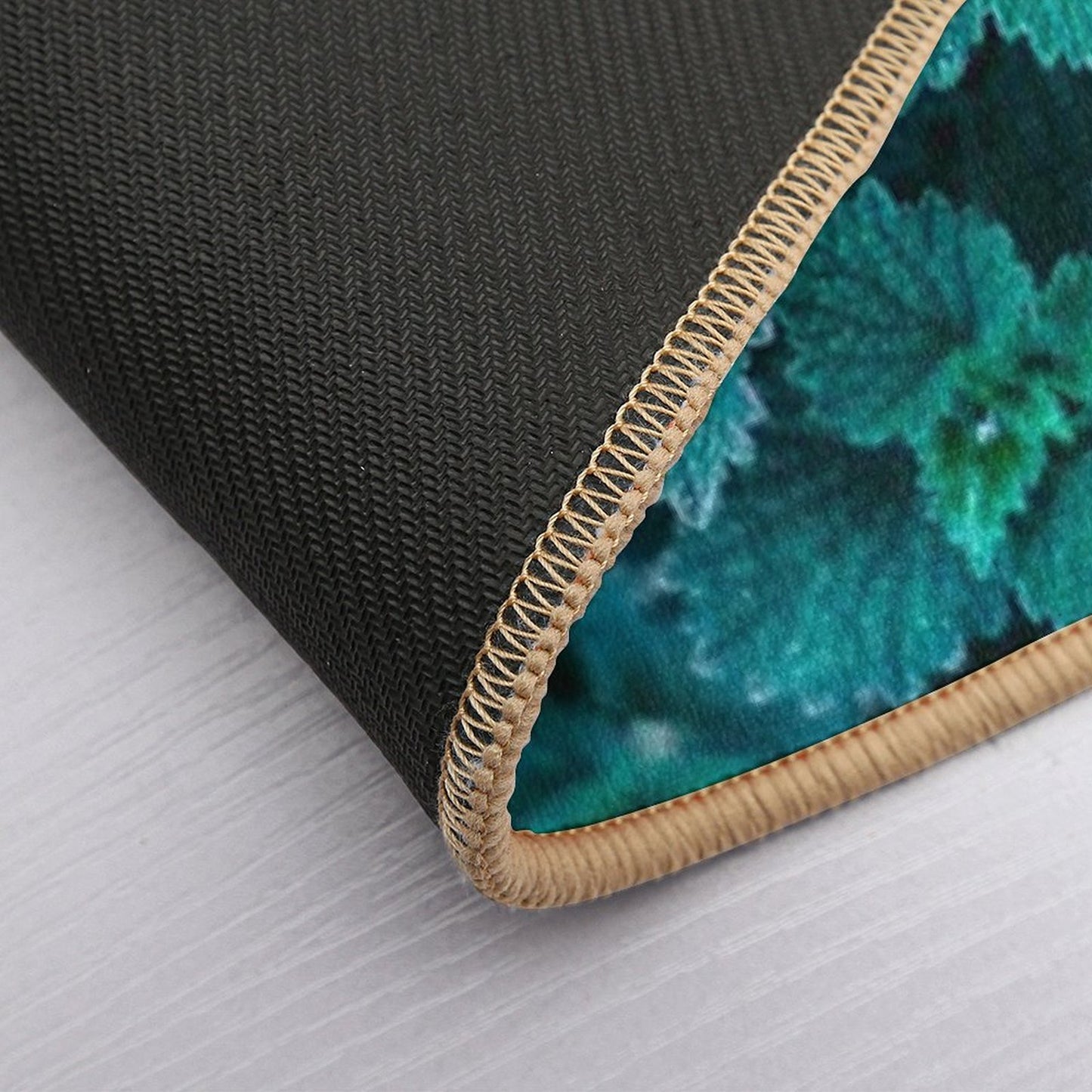 Cold Green  Fade-Resistant Bath Mat