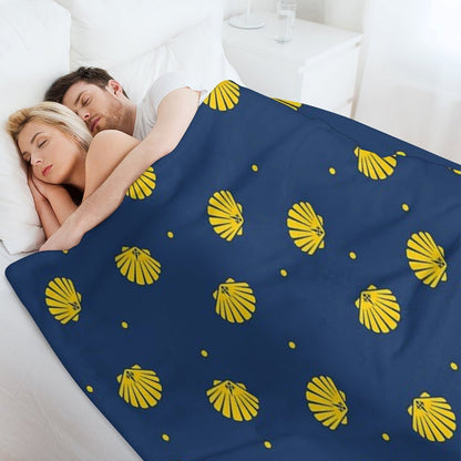 Buen Camino Santiago De Compostela Comfort Throw Blanket