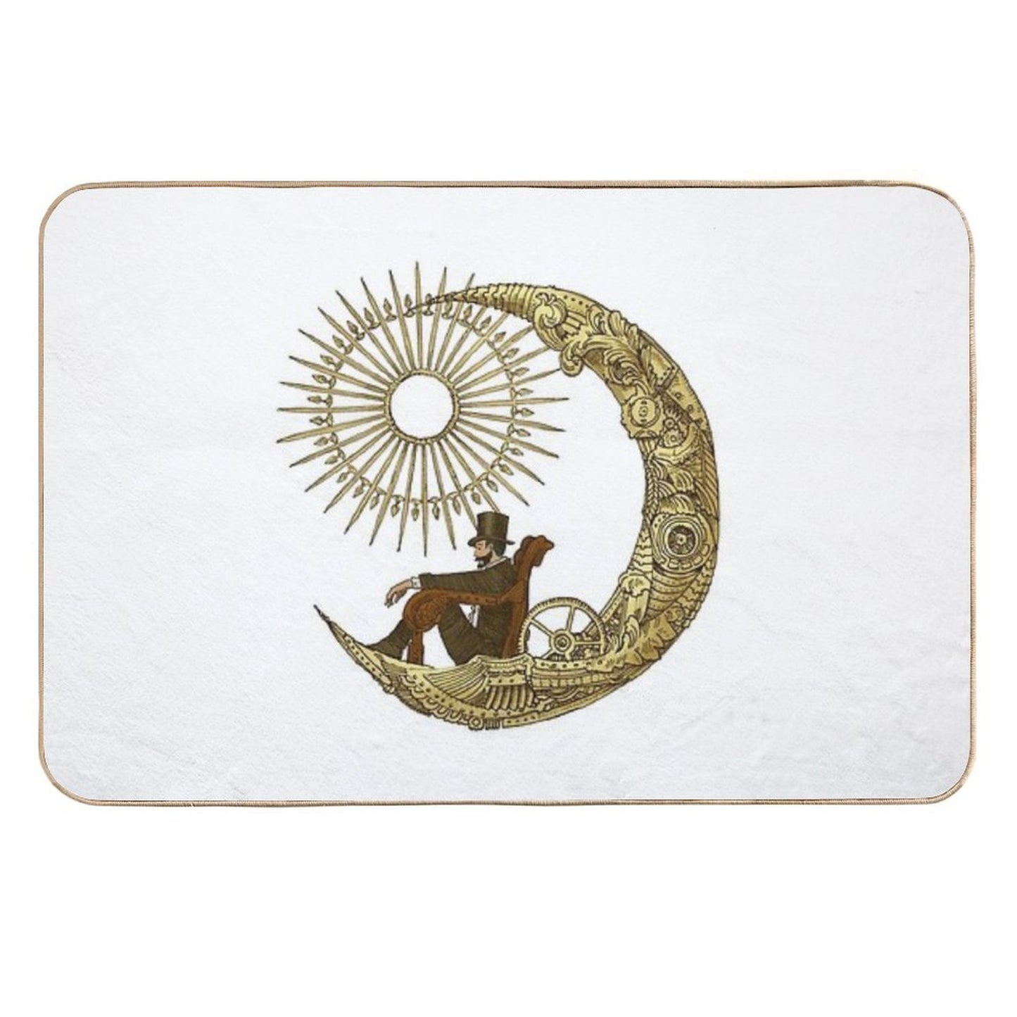 Moon Travel  Multi-Purpose Bath Mat