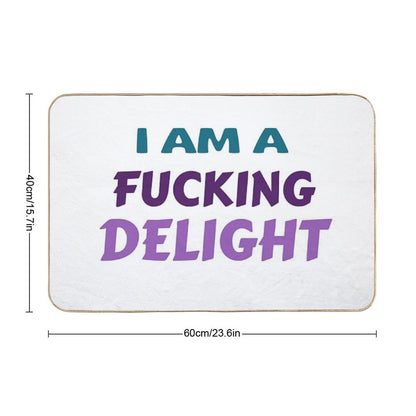 I Am A Delight_19  Rapid-Drying Bath Mat