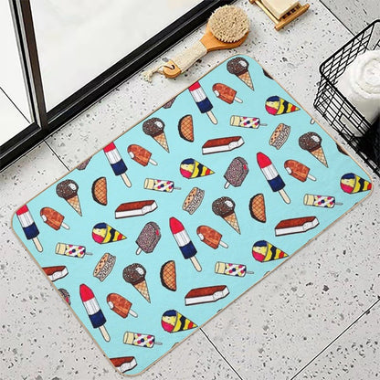 I Scream For Ice Cream  Stain-Proof Bath Mat