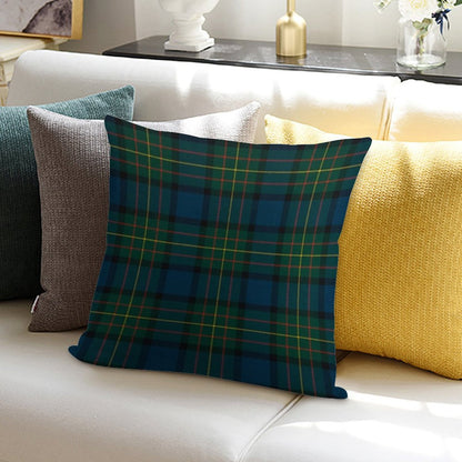 MacLaren Scottish Tartan Soft Fade-Resistant Throw Pillow