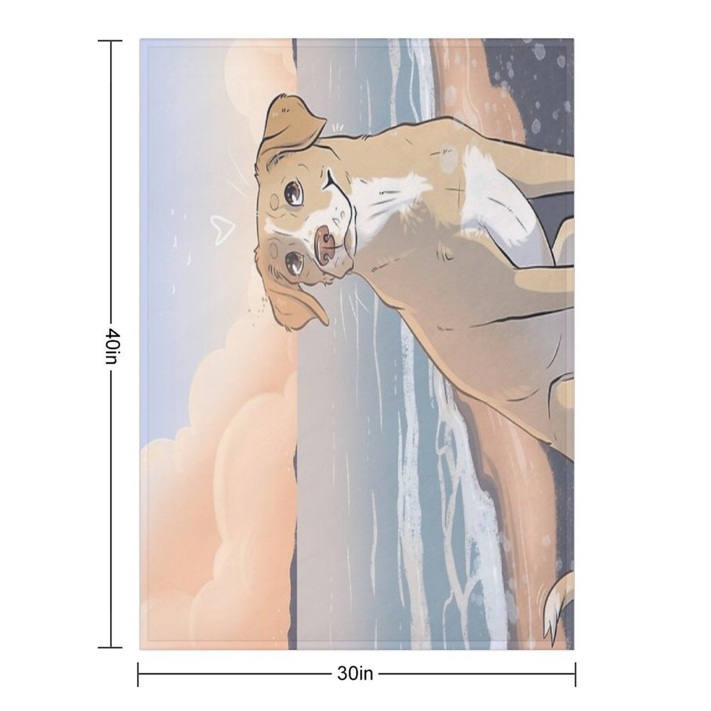 Funky Quick-dry Throw Blanket