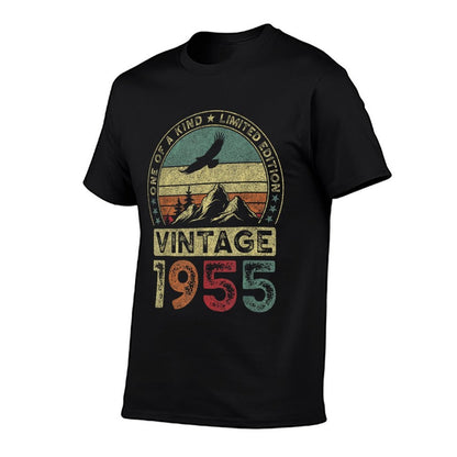 Vintage 1955, Limited Edition, 70th Birthday, 70 Years Old  Vintage-inspired T-Shirt