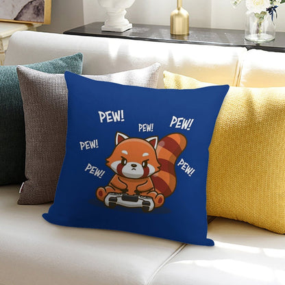 Red Panda Soft Durable Construction Throw Pillow