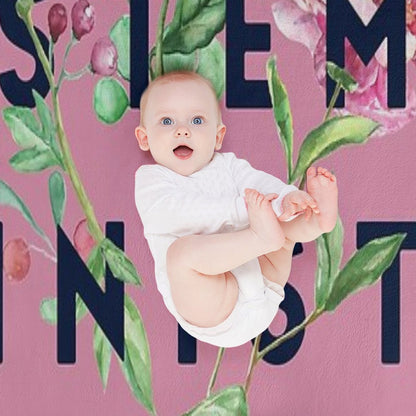 STEMinist Anti-pilling Throw Blanket