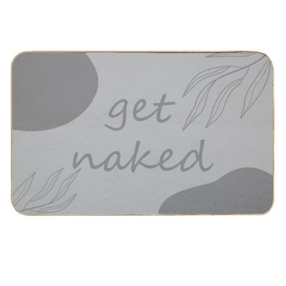 Copy of Floral Get Naked  Absorbent Bath Mat