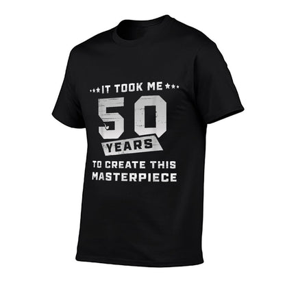 It Took Me 50 Years To Create This Masterpiece 50th Birthday  Soft T-Shirt