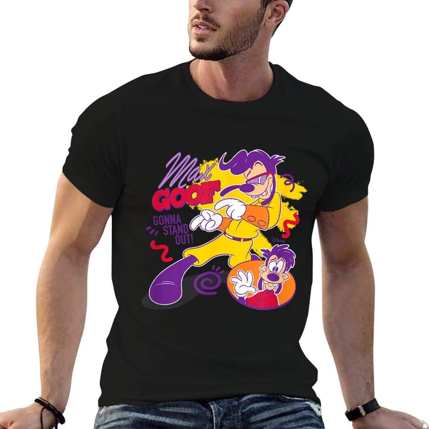 A Goofy Movie - Max Goof 90s  Easy-care T-Shirt