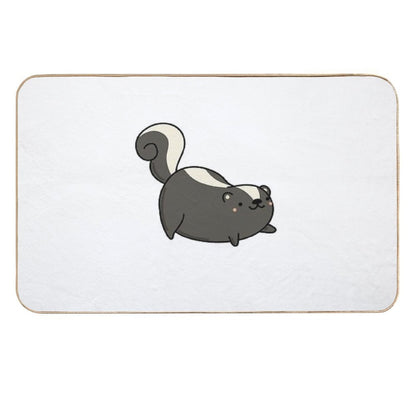 Kawaii Skunk  Odorless Bath Mat