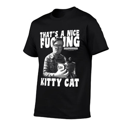Trailer Park Boys Bubbles Kitty Cat  Heathered Texture T-Shirt