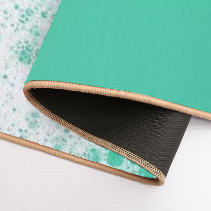 Aquamarine Foam  Rapid-Drying Bath Mat